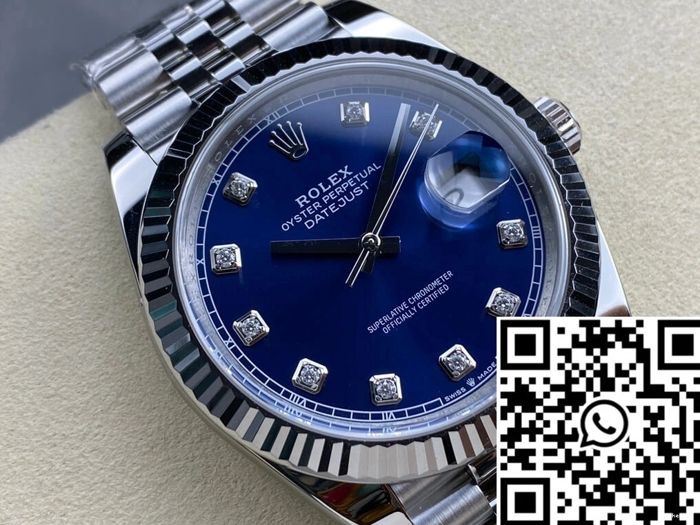 Dial Factory Clean Blue M126334-0016 Rolex Datejust 0301